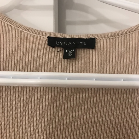 Long knit cardigan sweater - Picture 3 of 3